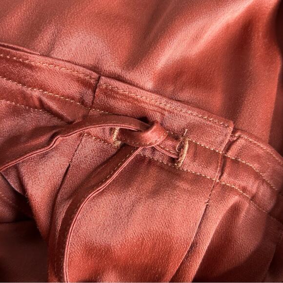 Free People Love and Feeling Midi Dress Copper Large NWT - Picture 7 of 14